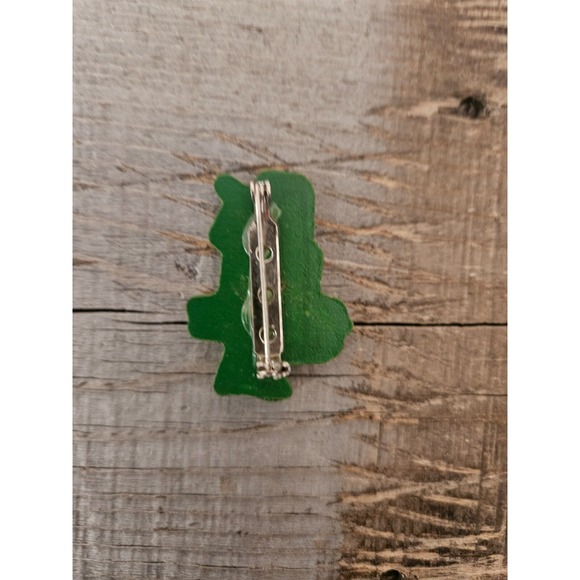 Vintage Leprechaun Pin St Patricks Day Irish Luck Shamrock Clover - Picture 6 of 16